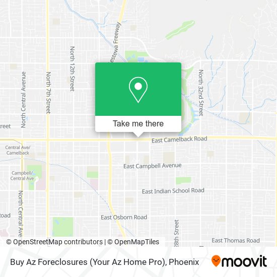 Buy Az Foreclosures (Your Az Home Pro) map