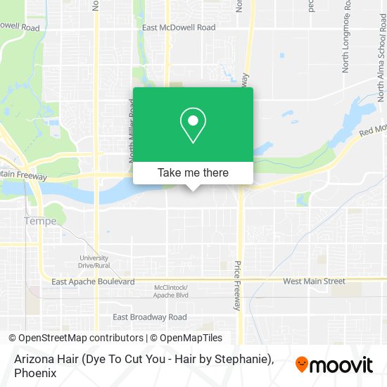 Mapa de Arizona Hair (Dye To Cut You - Hair by Stephanie)