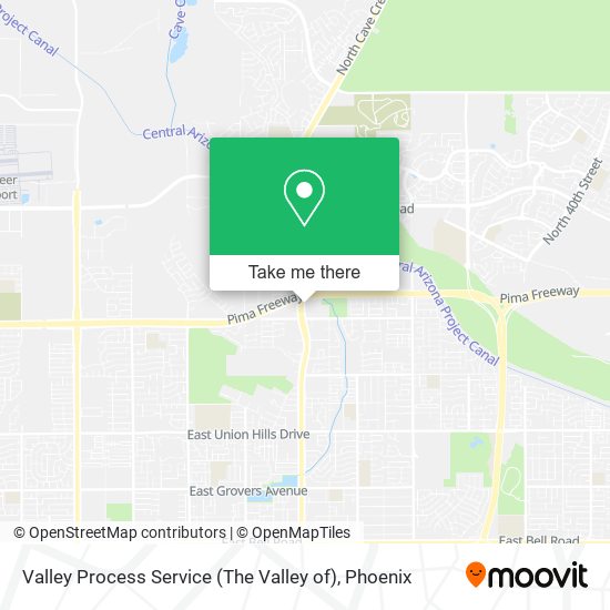 Mapa de Valley Process Service (The Valley of)