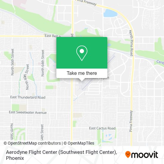 Aerodyne Flight Center (Southwest Flight Center) map