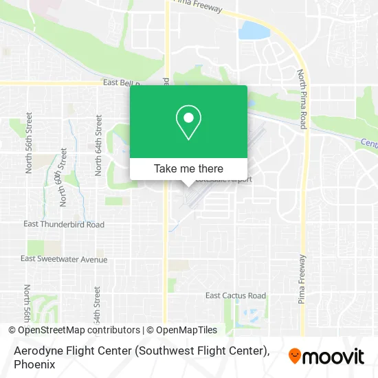 Aerodyne Flight Center (Southwest Flight Center) map