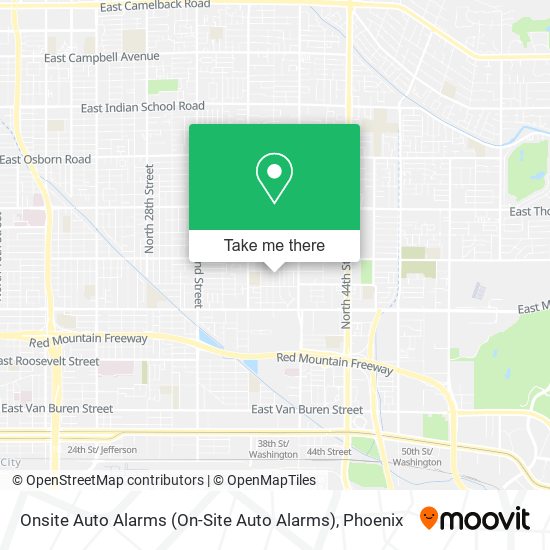 Onsite Auto Alarms (On-Site Auto Alarms) map