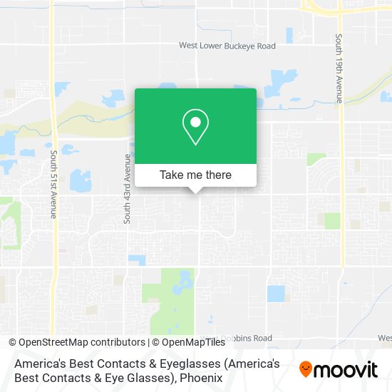 America's Best Contacts & Eyeglasses (America's Best Contacts & Eye Glasses) map