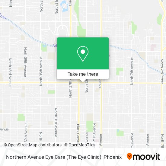 Northern Avenue Eye Care (The Eye Clinic) map