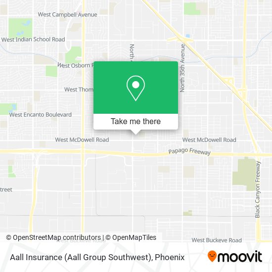 Aall Insurance (Aall Group Southwest) map