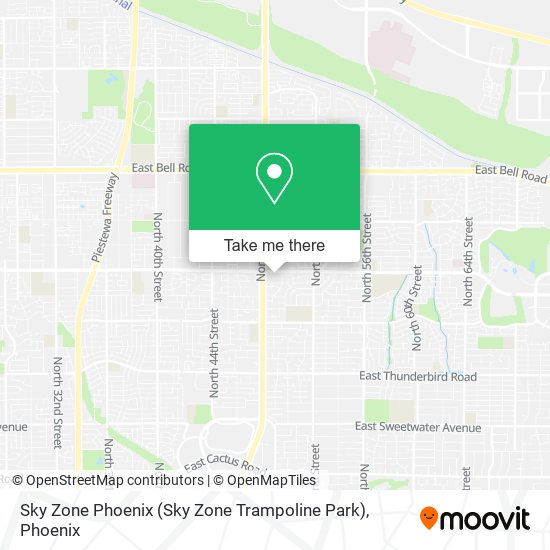 Sky Zone Phoenix (Sky Zone Trampoline Park) map