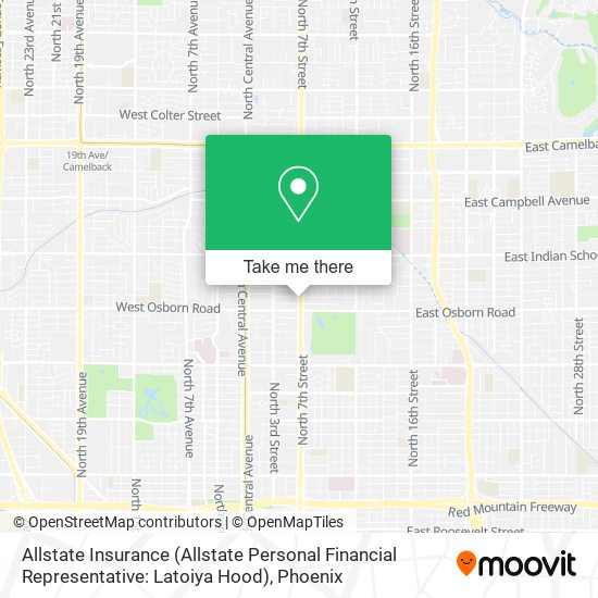 Allstate Insurance (Allstate Personal Financial Representative: Latoiya Hood) map