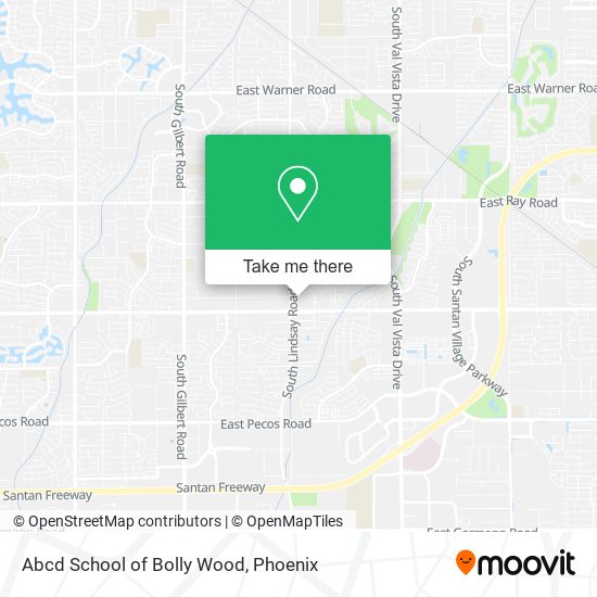 Abcd School of Bolly Wood map