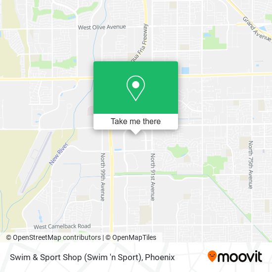 Mapa de Swim & Sport Shop (Swim 'n Sport)