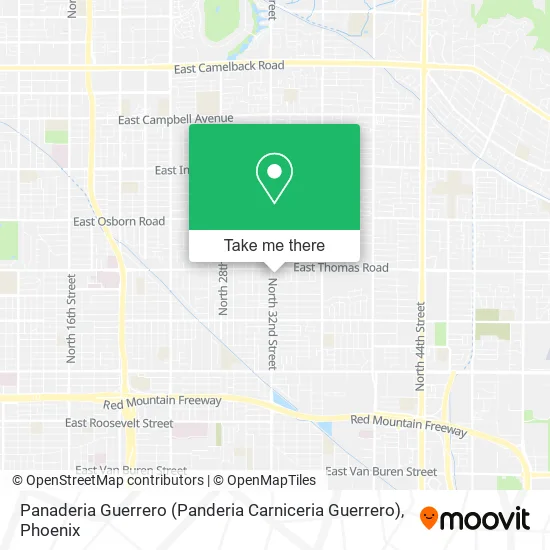 Panaderia Guerrero (Panderia Carniceria Guerrero) map