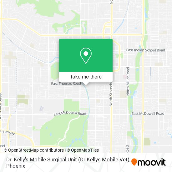 Mapa de Dr. Kelly's Mobile Surgical Unit (Dr Kellys Mobile Vet)