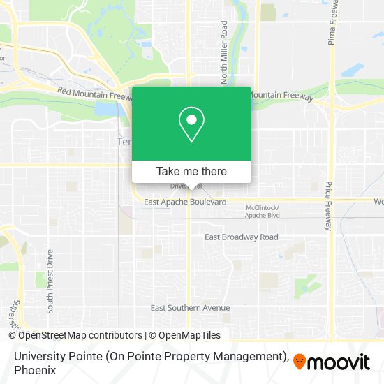 Mapa de University Pointe (On Pointe Property Management)