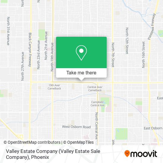 Mapa de Valley Estate Company