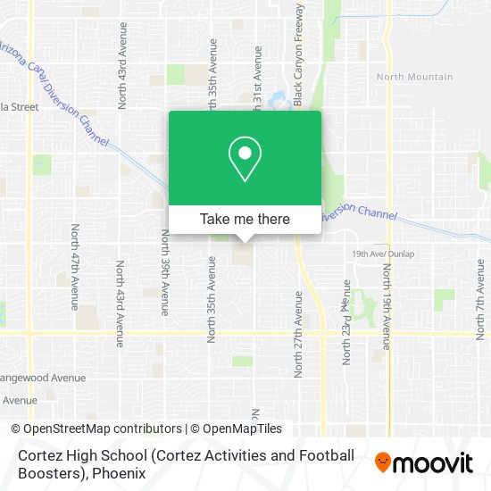 Cortez High School (Cortez Activities and Football Boosters) map
