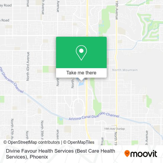 Mapa de Divine Favour Health Services (Best Care Health Services)