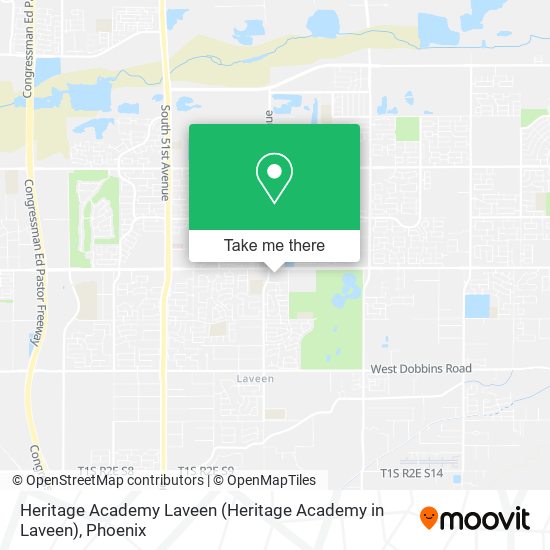 Mapa de Heritage Academy Laveen