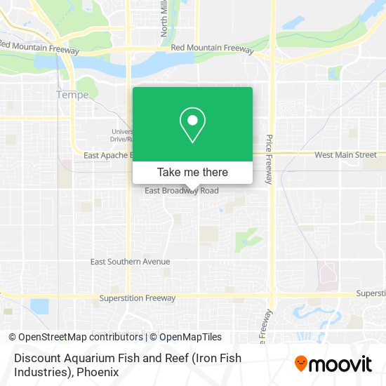 Discount Aquarium Fish and Reef (Iron Fish Industries) map