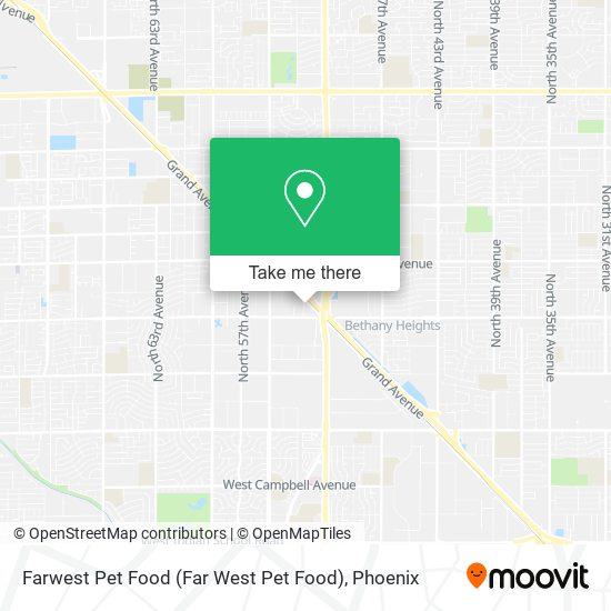 Farwest Pet Food (Far West Pet Food) map