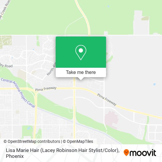 Mapa de Lisa Marie Hair (Lacey Robinson Hair Stylist / Color)