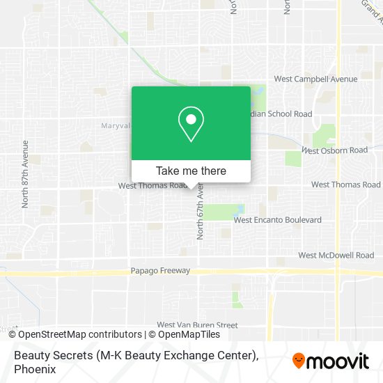 Beauty Secrets (M-K Beauty Exchange Center) map