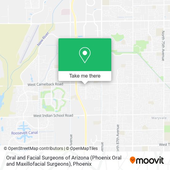 Oral and Facial Surgeons of Arizona (Phoenix Oral and Maxillofacial Surgeons) map