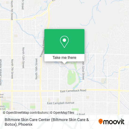 Mapa de Biltmore Skin Care Center