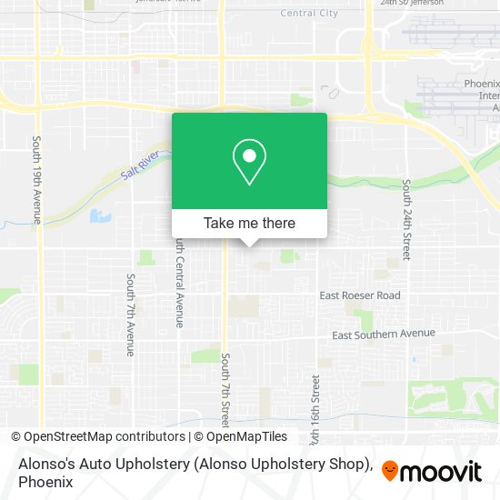 Mapa de Alonso's Auto Upholstery (Alonso Upholstery Shop)
