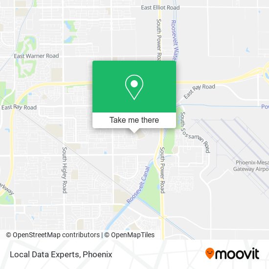 Local Data Experts map