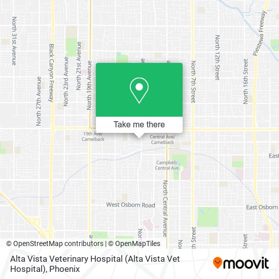 Mapa de Alta Vista Veterinary Hospital