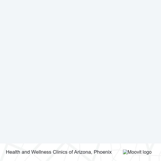 Mapa de Health and Wellness Clinics of Arizona