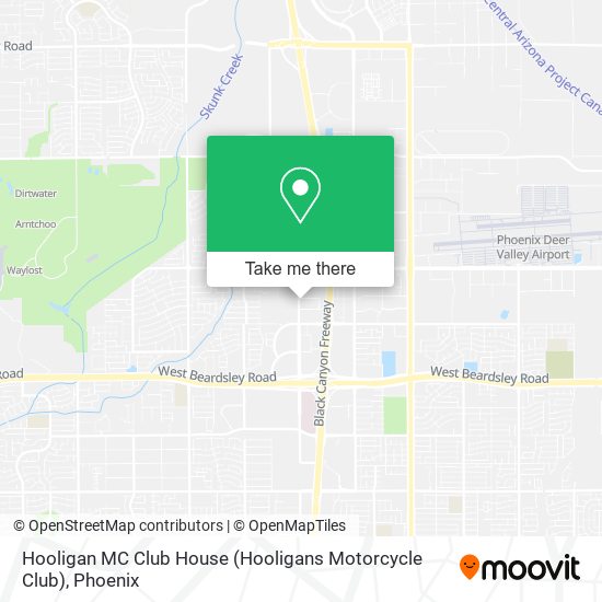 Mapa de Hooligan MC Club House (Hooligans Motorcycle Club)