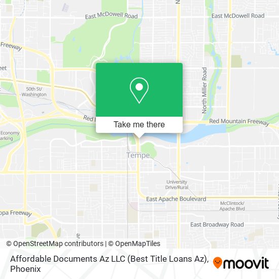 Affordable Documents Az LLC (Best Title Loans Az) map