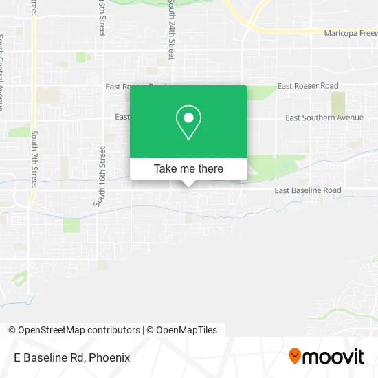 Mapa de E Baseline Rd