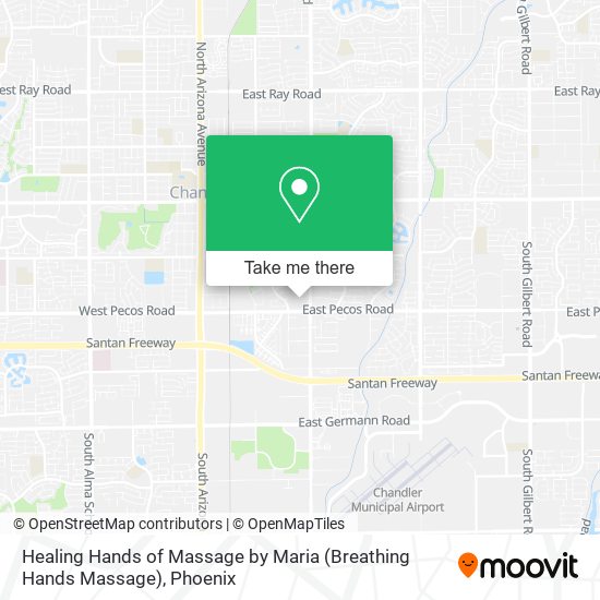 Healing Hands of Massage by Maria (Breathing Hands Massage) map