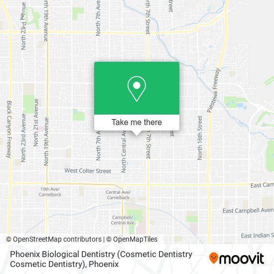 Mapa de Phoenix Biological Dentistry (Cosmetic Dentistry Cosmetic Dentistry)