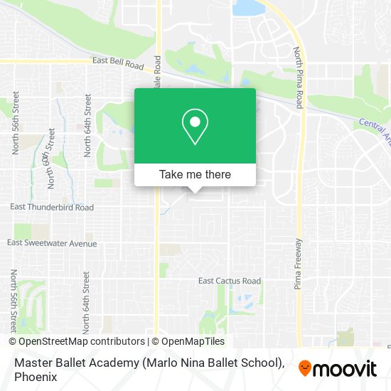 Mapa de Master Ballet Academy (Marlo Nina Ballet School)