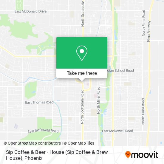 Sip Coffee & Beer - House map