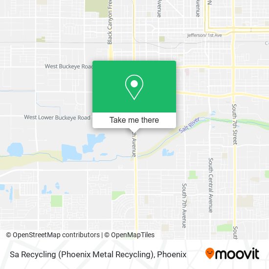 Sa Recycling (Phoenix Metal Recycling) map