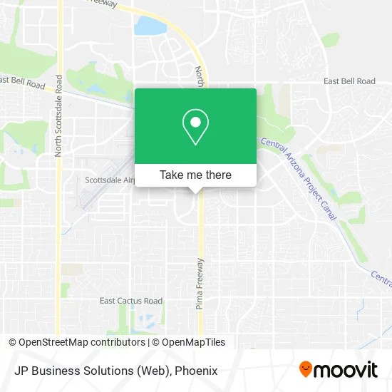 JP Business Solutions (Web) map