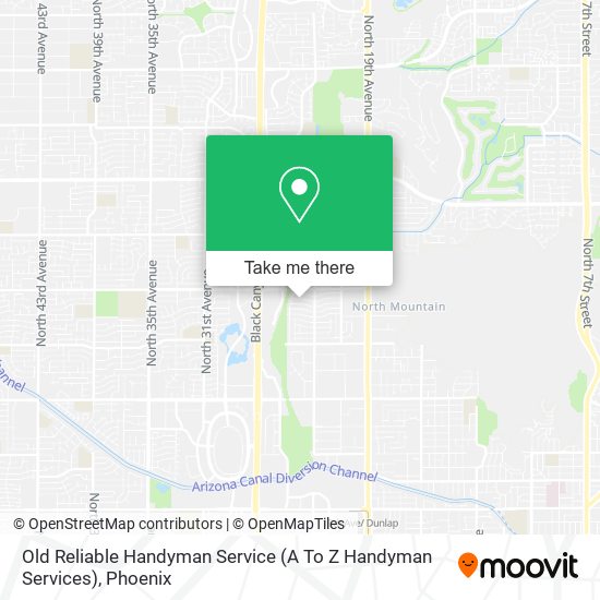 Old Reliable Handyman Service (A To Z Handyman Services) map