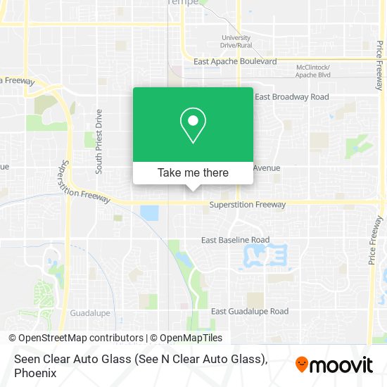 Mapa de Seen Clear Auto Glass (See N Clear Auto Glass)