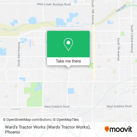 Ward's Tractor Works (Wards Tractor Works) map