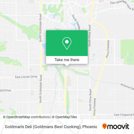 Mapa de Goldman's Deli (Goldmans Best Cooking)
