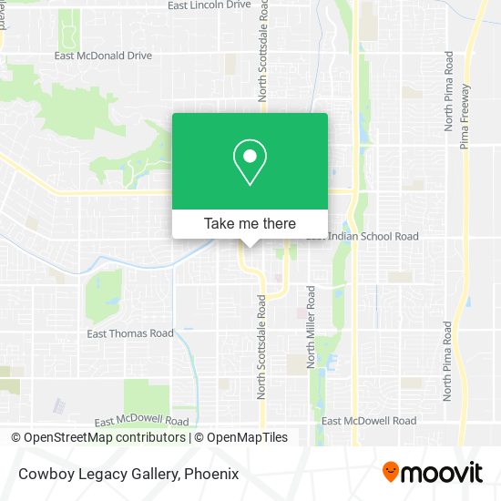 Cowboy Legacy Gallery map