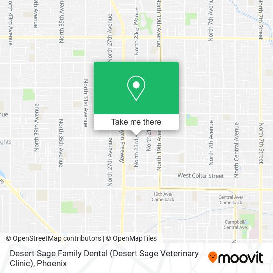 Desert Sage Family Dental (Desert Sage Veterinary Clinic) map