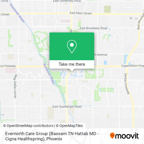 Evernorth Care Group (Bassam TN Hattab MD - Cigna Healthspring) map