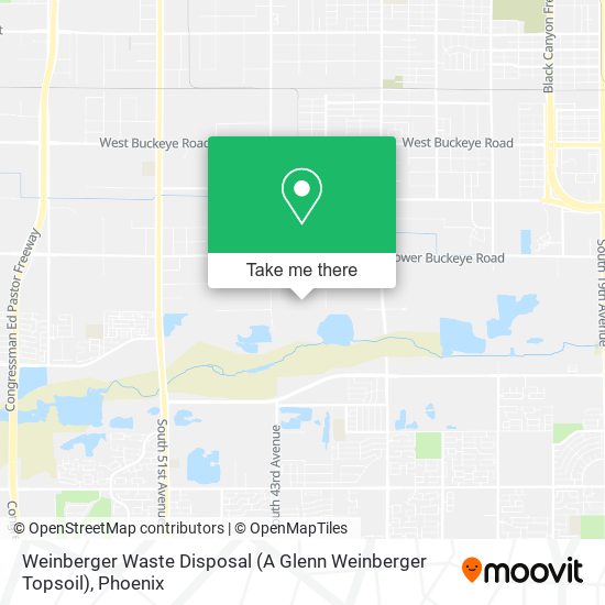 Mapa de Weinberger Waste Disposal (A Glenn Weinberger Topsoil)