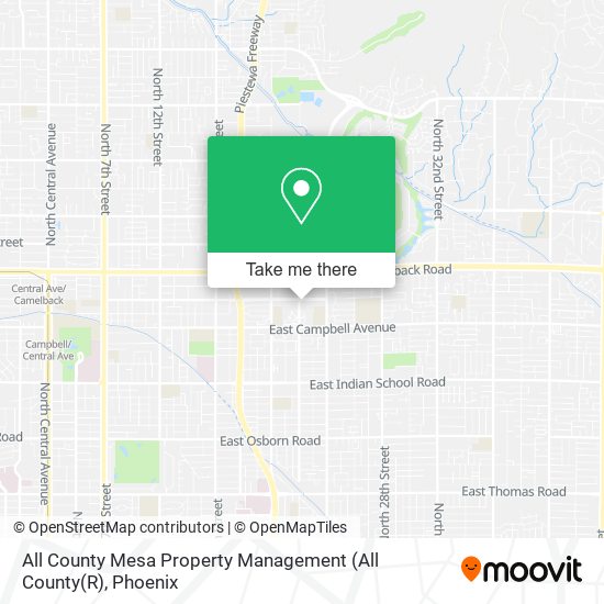 All County Mesa Property Management (All County(R) map