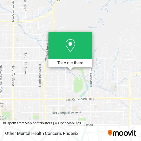 Mapa de Other Mental Health Concern