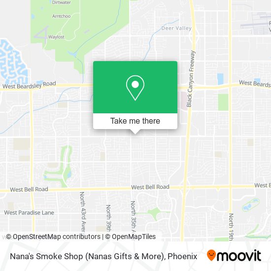 Nana's Smoke Shop (Nanas Gifts & More) map